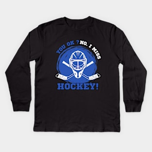 Hockey Kids Long Sleeve T-Shirt